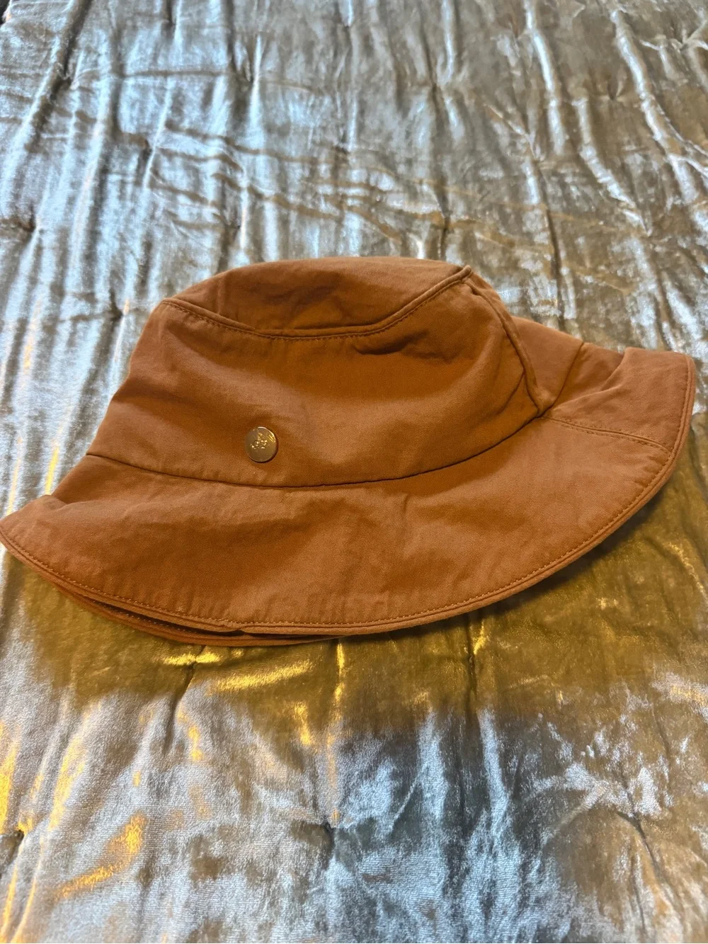 GIGI PIP Brown Bucket Hat with Black Lining